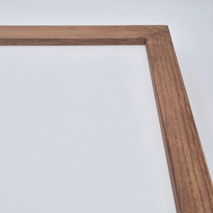Brilagi - LED Loftlampe til Badeværelse WOODY FRAME LED/50W/230V 60x60 cm IP44 egetræ kirsebær