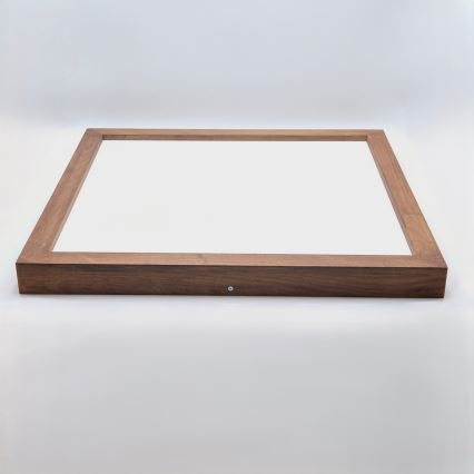 Brilagi - LED Loftlampe til Badeværelse WOODY FRAME LED/50W/230V 60x60 cm IP44 egetræ kirsebær
