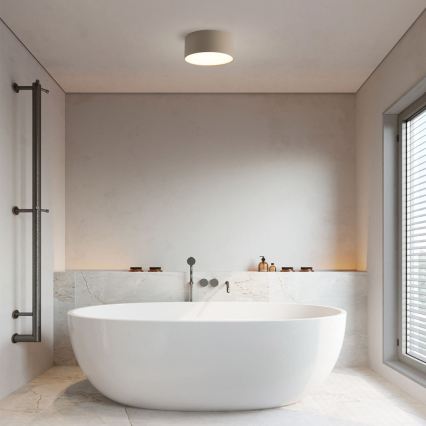 Brilagi - LED loftlampe til badeværelse FORIS LED/20W/230V Ø 15 cm beige IP44