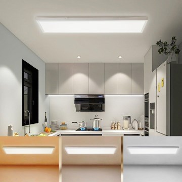 Brilagi - LED badeværelsesloftlampe FRAME LED/50W/230V 120x30 cm 3000/4000/6000K IP44 hvid
