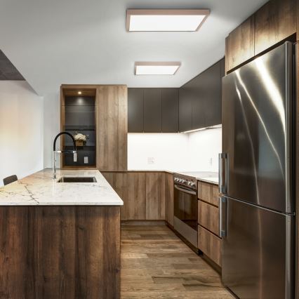 Brilagi - LED badeværelsesloftlampe FRAME LED/50W/230V 60x60 cm IP44 beige