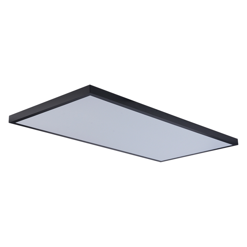 Brilagi - LED loftlampe til badeværelset FRAME LED/96W/230V 120x60 cm 3000/4000/6000K IP44 sort