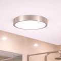 Brilagi - LED badeværelsesloftlampe POOL LED/24W/230V 3000/4000/5500K diameter 30 cm IP54 mat forkromet