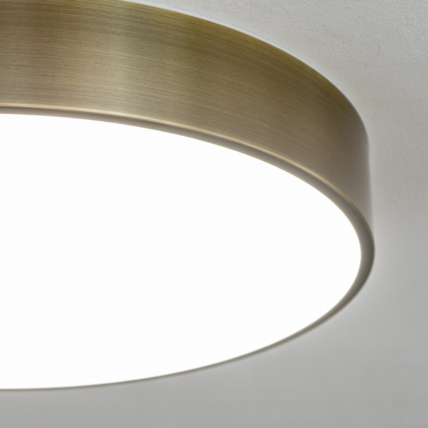 Brilagi - LED badeværelsesloftlampe POOL LED/36W/230V 3000/4000/5500K Ø 40 cm IP54 messing
