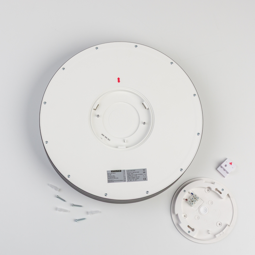 Brilagi - POOL LED loftlampe til badeværelse, 36 W, 230 V, 3000/4000/5500 K, Ø 40 cm, IP54, sort