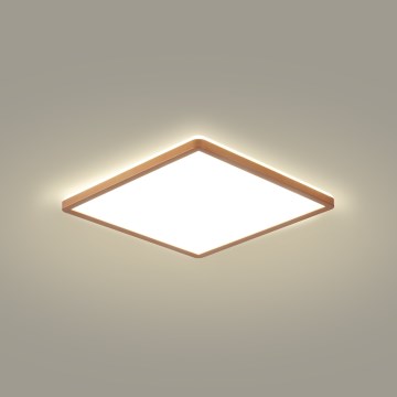 Brilagi - LED badeværelsesloftlampe ULTRA SLIM LED/18W/230V 30x30 cm rosaguld IP54
