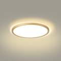 Brilagi - LED badeværelsesloftlampe ULTRA SLIM LED/18W/230V Ø 30 cm guld IP54