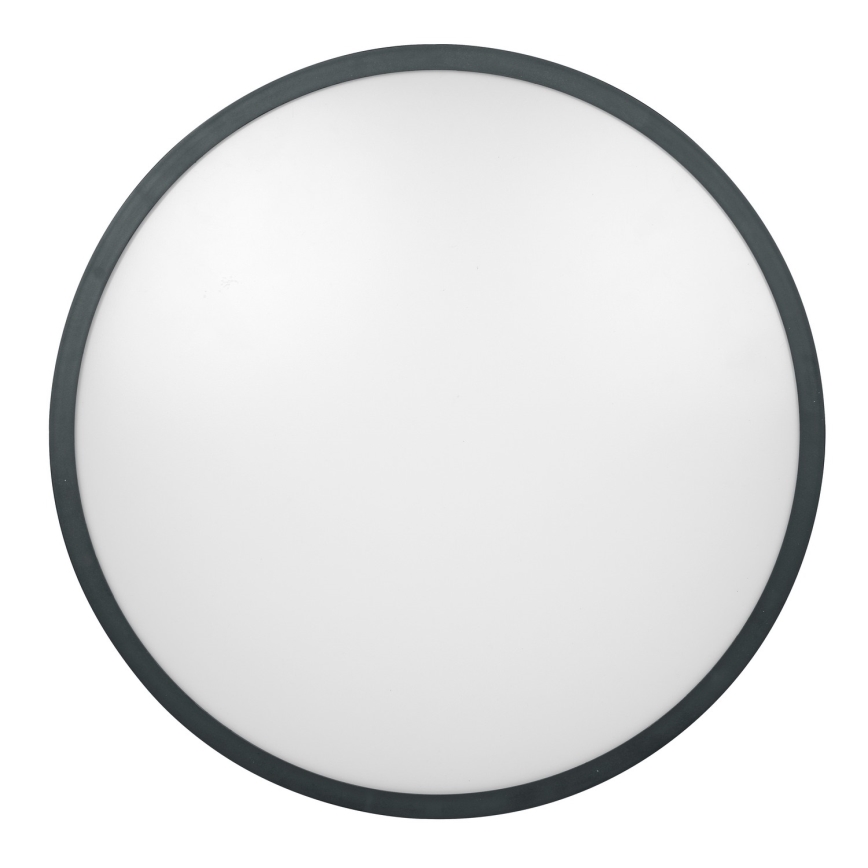 Brilagi - ZENNA LED loftlampe til badeværelse, 24 W / 230 V, Ø 35 cm, IP44, antracit