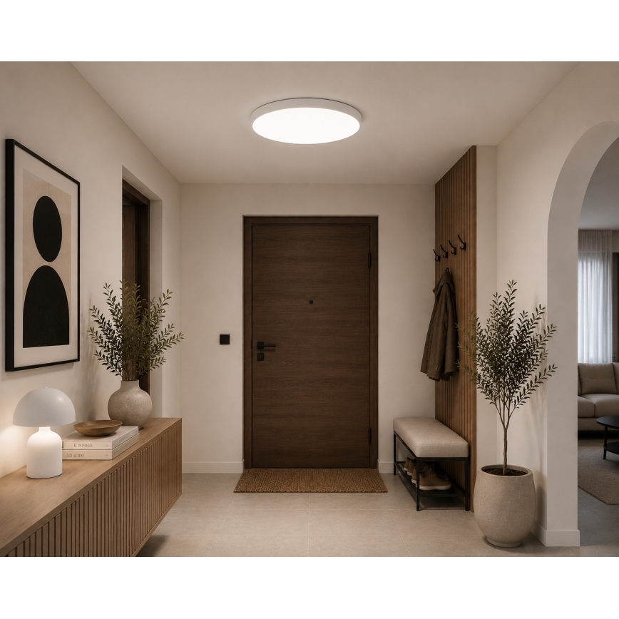 BRILAGI - LED badeværelsesloftlampe ZENNA LED/36W/230V Ø 42 cm IP44 hvid