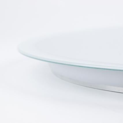 Brilagi - LED-badeværelsesspejl BERNATE LED/19W/230V Ø 60 cm sølv IP44 CRI 90 dæmpbar + CCT