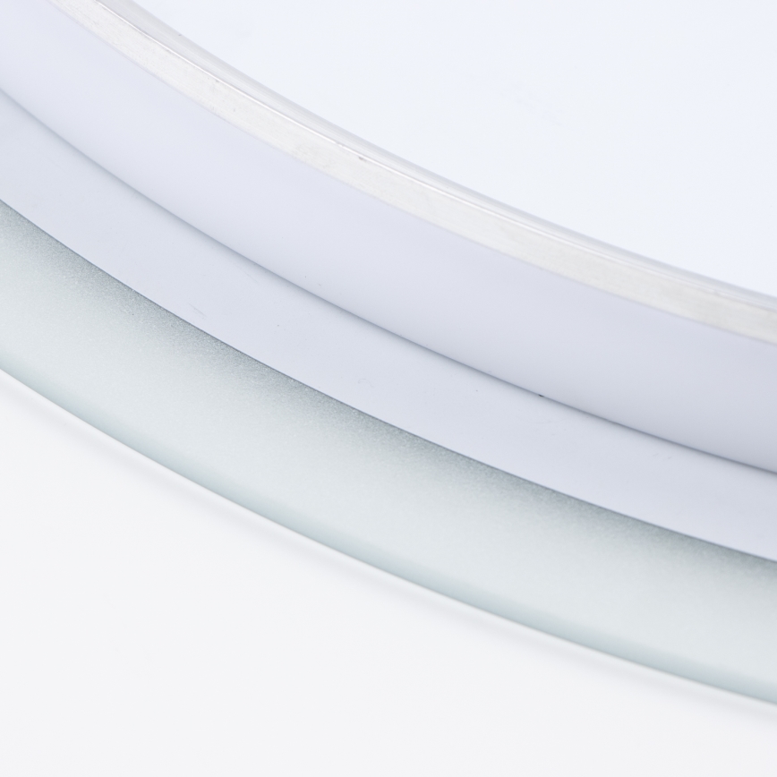 Brilagi - LED-badeværelsesspejl BERNATE LED/19W/230V Ø 60 cm sølv IP44 CRI 90 dæmpbar + CCT