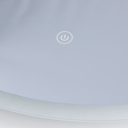 Brilagi - LED-badeværelsesspejl BERNATE LED/19W/230V Ø 60 cm sølv IP44 CRI 90 dæmpbar + CCT