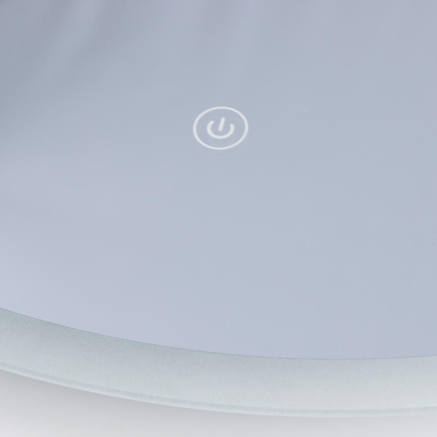 Brilagi - LED-badeværelsesspejl BERNATE LED/19W/230V Ø 60 cm sølv IP44 CRI 90 dæmpbar + CCT