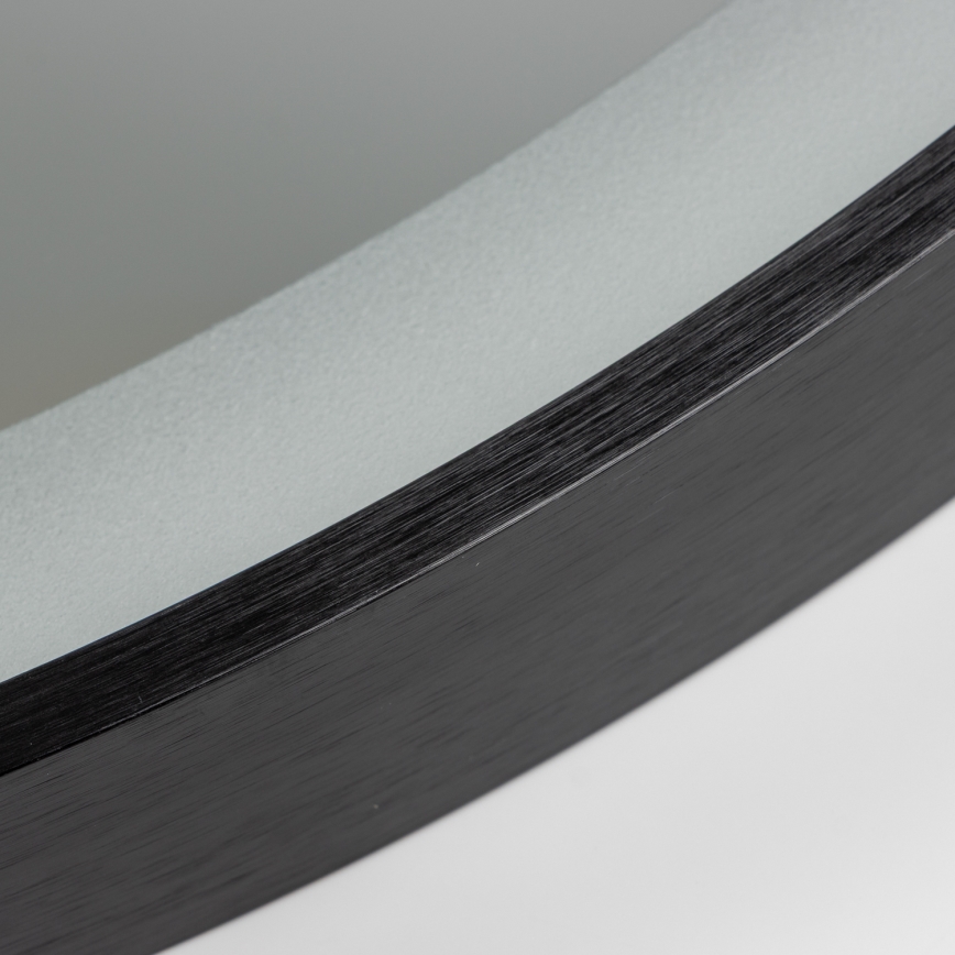 Brilagi - LED-badeværelsesspejl CANZO LED/25W/230V 50x80 cm sort IP44 Ra 90 dæmpbar + CCT