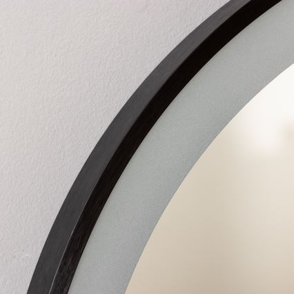 Brilagi - LED-badeværelsesspejl CANZO LED/25W/230V 50x80 cm sort IP44 Ra 90 dæmpbar + CCT