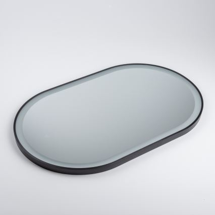 Brilagi - LED-badeværelsesspejl CANZO LED/25W/230V 50x80 cm sort IP44 Ra 90 dæmpbar + CCT