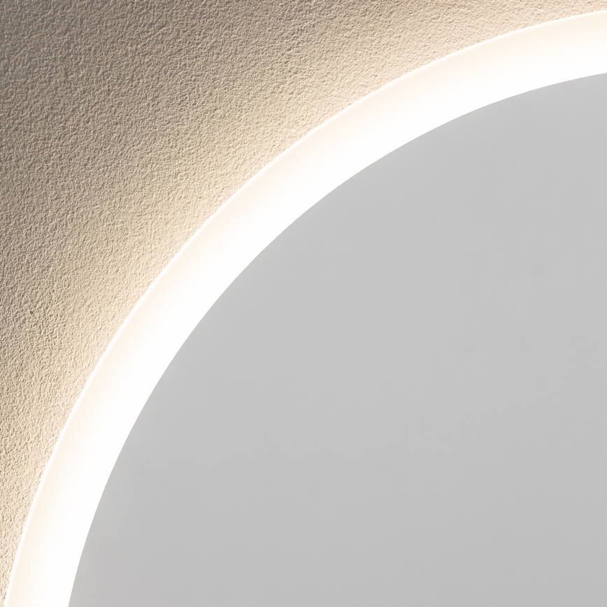 Brilagi - LED-badeværelsespejl CUNEO LED/19W/230V Ø 60 cm IP44 CRI 90 dæmpbar + CCT