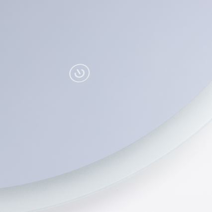 Brilagi - LED-badeværelsespejl CUNEO LED/19W/230V Ø 60 cm IP44 CRI 90 dæmpbar + CCT