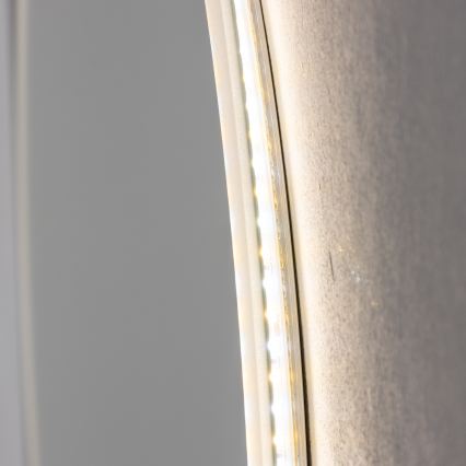 Brilagi - LED-badeværelsespejl CUNEO LED/19W/230V Ø 60 cm IP44 CRI 90 dæmpbar + CCT