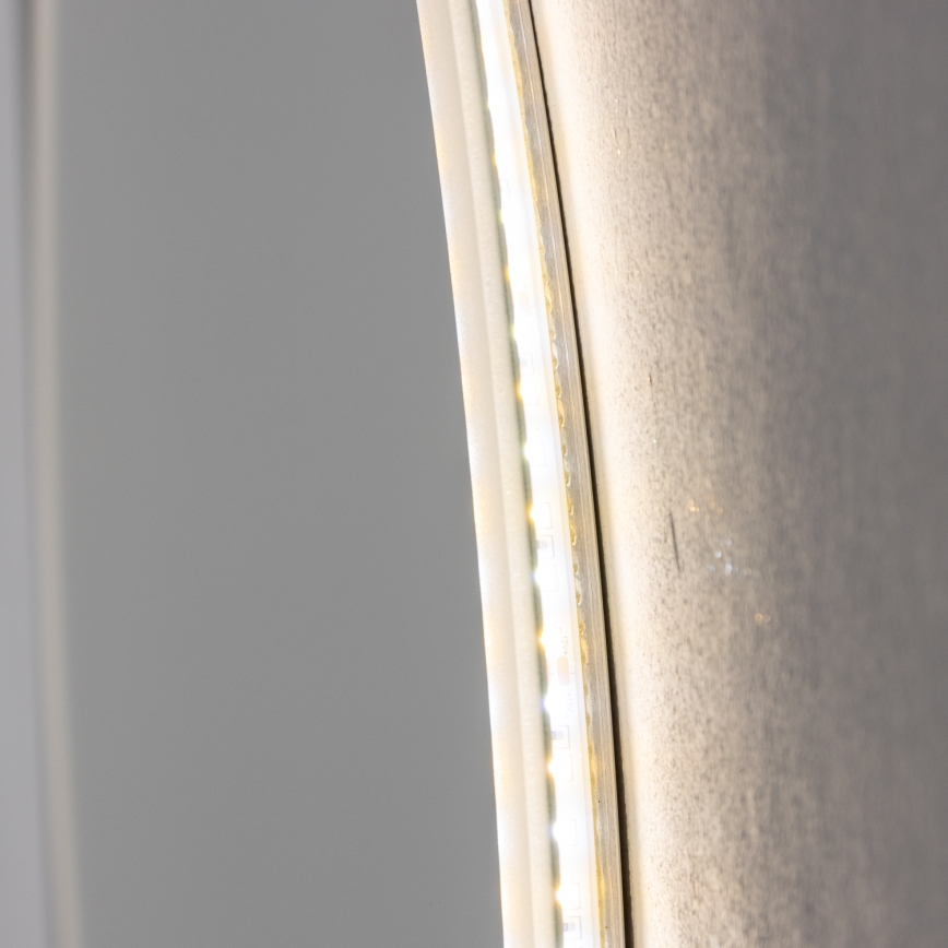 Brilagi - LED-badeværelsespejl CUNEO LED/19W/230V Ø 60 cm IP44 CRI 90 dæmpbar + CCT