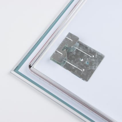 Brilagi - LED-badeværelsesspejl DESIO LED/20W/230V 40x60 cm sølvfarvet IP44 CRI 90 dæmpbar + CCT