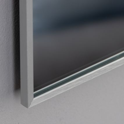 Brilagi - LED badeværelsesspejl DESIO LED/24W/230V 60x60 cm sølv IP44 CRI 90 dæmpbar + CCT
