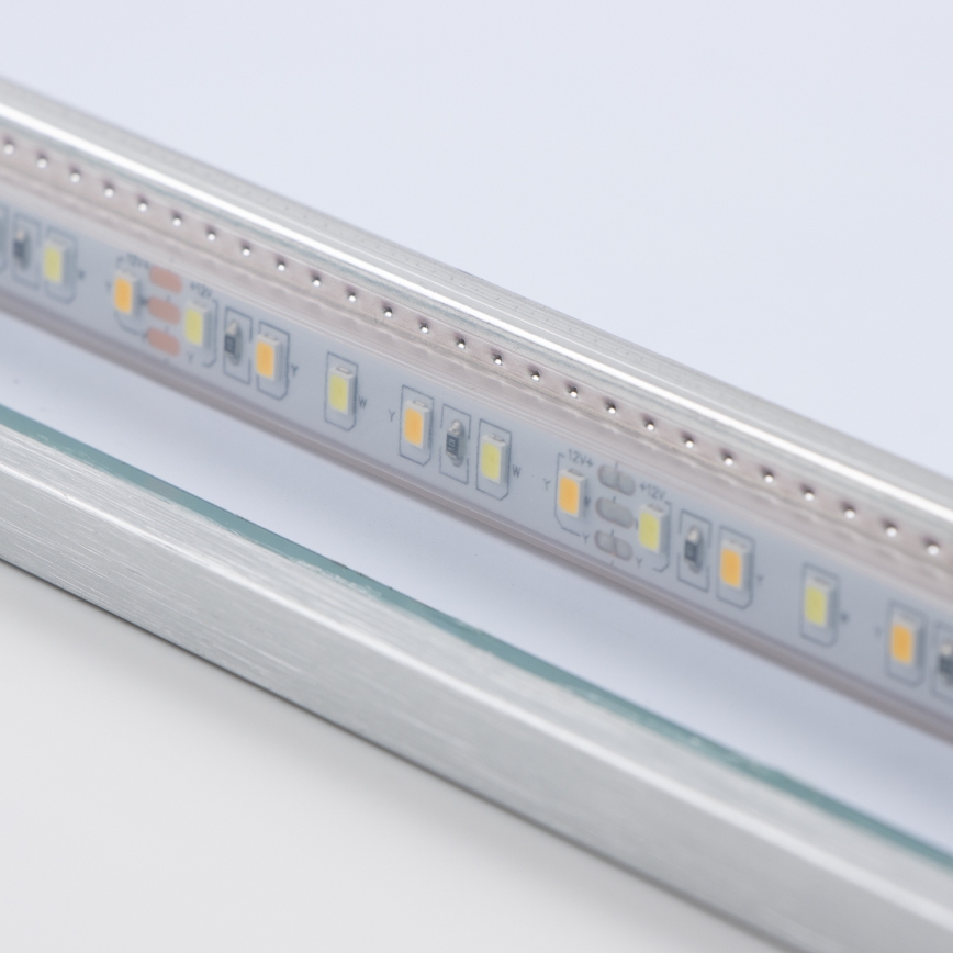 Brilagi - LED badeværelsesspejl DESIO LED/24W/230V 60x60 cm sølv IP44 CRI 90 dæmpbar + CCT
