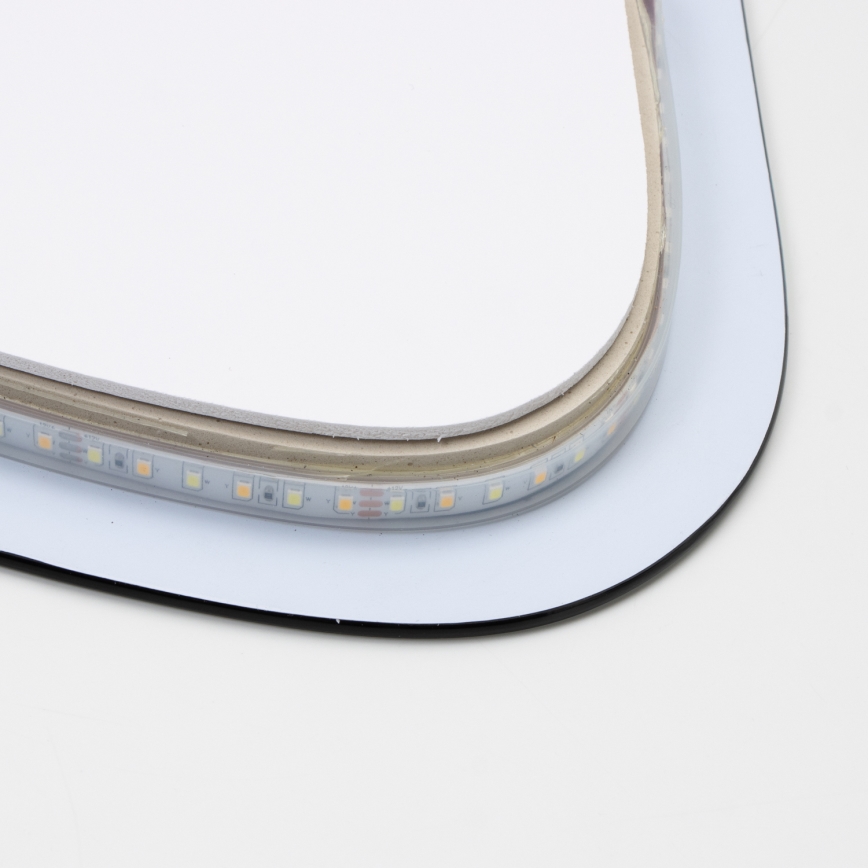 Brilagi - LED badeværelsesspejl GOCCIA LED/19W/230V 67x50 cm IP44 CRI 90 dæmpbart + CCT