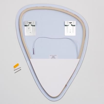 Brilagi - LED badeværelsesspejl GOCCIA LED/19W/230V 67x50 cm IP44 CRI 90 dæmpbart + CCT