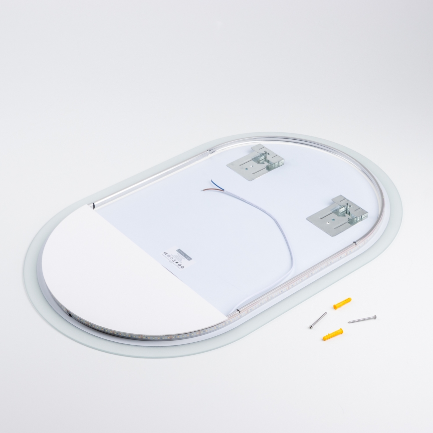 Brilagi - LED badeværelsesspejl LECCO LED/25W/230V 50x80 cm IP44 CRI 90 dæmpbar + CCT