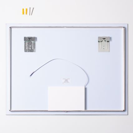 Brilagi - LED badeværelsesspejl LUCE LED/28W/230V 60x80 cm IP44 CRI 90 dæmpbar + CCT