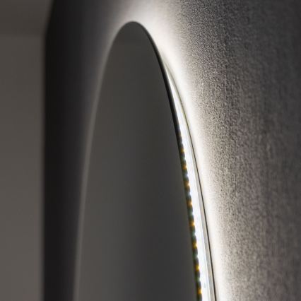 Brilagi - LED-badeværelsesspejl LUNA LED/26W/230V Ø 80 cm IP44 CRI 90 dæmpbar + CCT