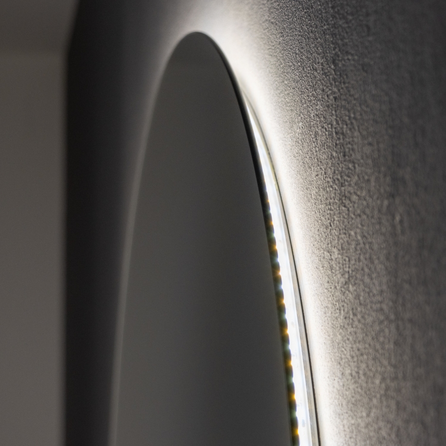 Brilagi - LED-badeværelsesspejl LUNA LED/26W/230V Ø 80 cm IP44 CRI 90 dæmpbar + CCT