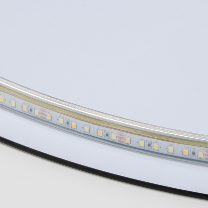 Brilagi - LED-badeværelsesspejl LUNA LED/26W/230V Ø 80 cm IP44 CRI 90 dæmpbar + CCT