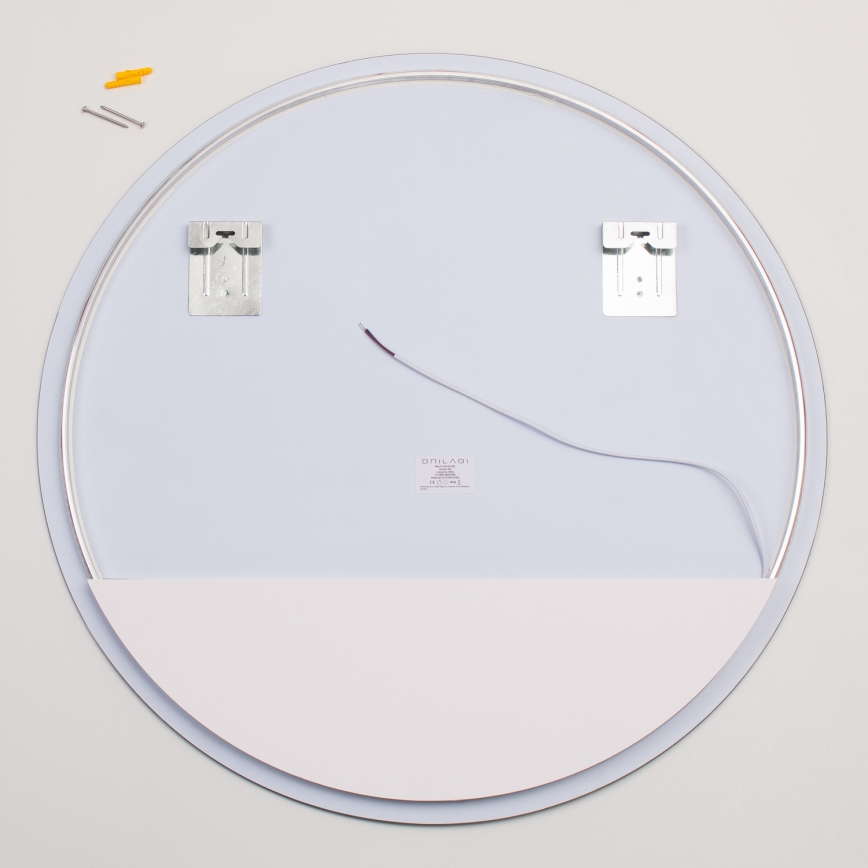 Brilagi - LED-badeværelsesspejl LUNA LED/26W/230V Ø 80 cm IP44 CRI 90 dæmpbar + CCT