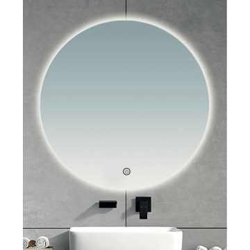 Brilagi - LED badeværelsesspejl LUNA LED/19W/230V Ø 60 cm IP44 CRI 90 dæmpbart + CCT