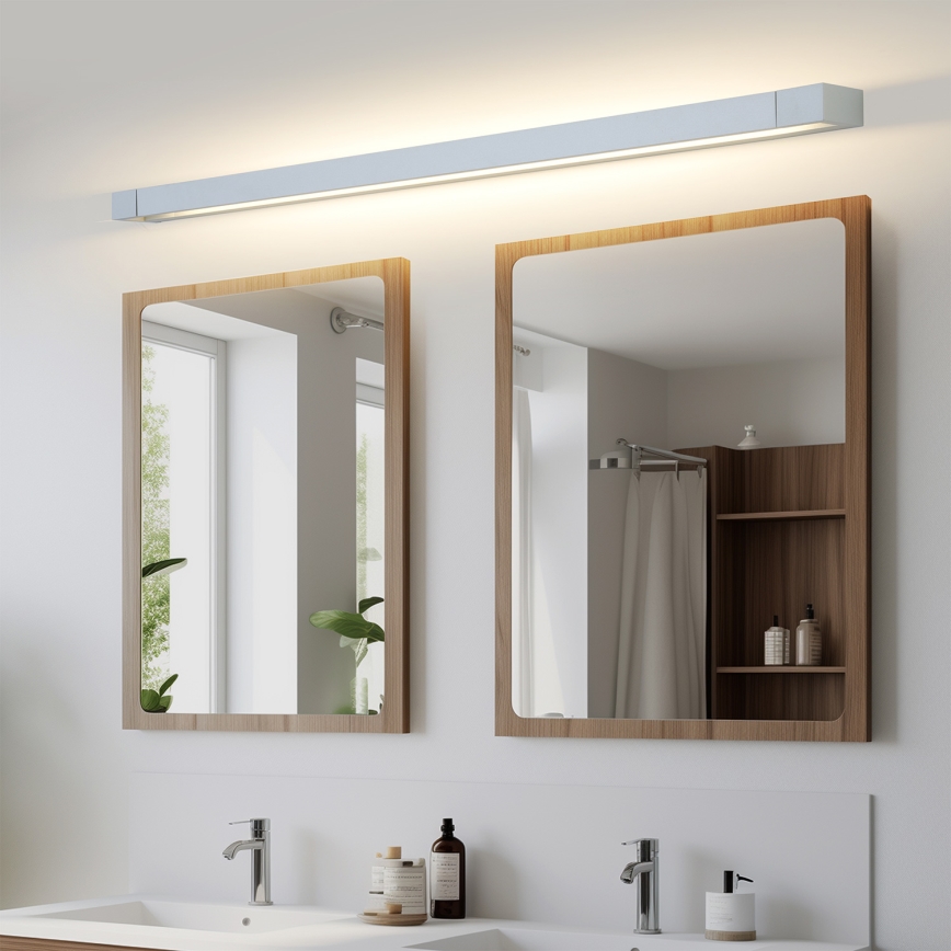Brilagi - LED spejlbelysning til badeværelse AQUA LINE LED/36W/230V 120 cm IP44 mat krom CRI 90