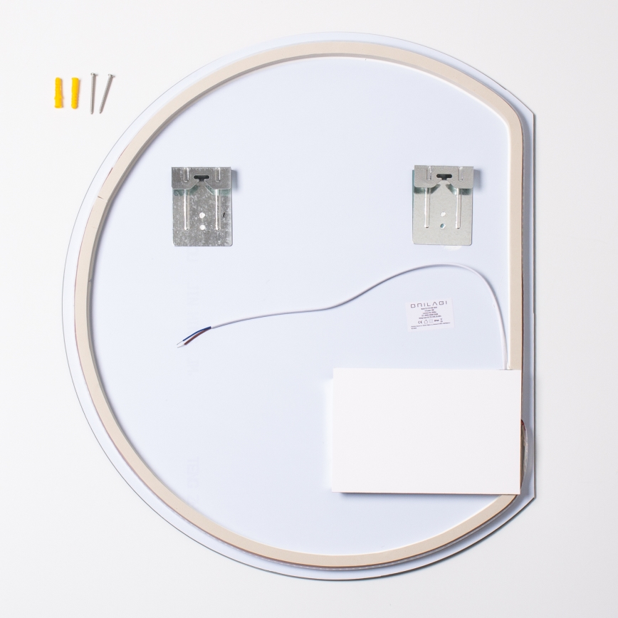 Brilagi - LED badeværelsesspejl MEZZO LED/18W/230V 60x50 cm IP44 CRI 90 dæmpbar + CCT