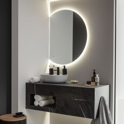 Brilagi - LED-badeværelsesspejl MEZZO LED/25W/230V 80x70 cm IP44 CRI 90 dæmpbar + CCT