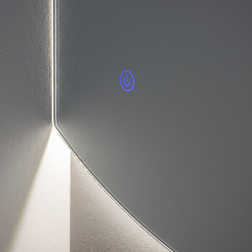 Brilagi - LED-badeværelsesspejl MEZZO LED/25W/230V 80x70 cm IP44 CRI 90 dæmpbar + CCT