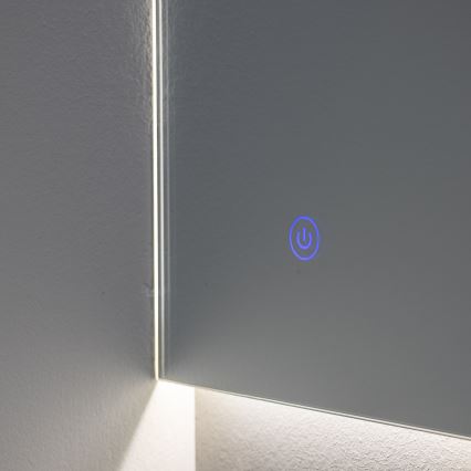 Brilagi - LED badeværelsesspejl QUARTIERE LED/18W/230V 50x55 cm IP44 CRI 90 dæmpbar + CCT