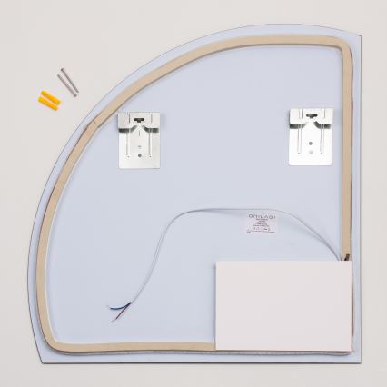 Brilagi - LED badeværelsesspejl QUARTIERE LED/18W/230V 50x55 cm IP44 CRI 90 dæmpbar + CCT