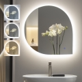 BRILAGI - LED-badeværelsesspejl RICADI LED/19W/230V 60x60 cm IP44 CRI 90, dæmpbart + CCT