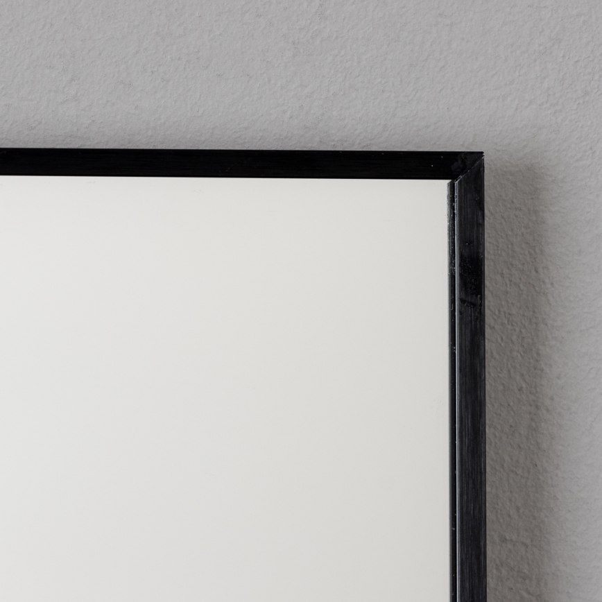 Brilagi - LED badeværelsespejl SUELLO LED/28W/230V 60x80 cm sort IP44 CRI 90 dæmpbart + CCT