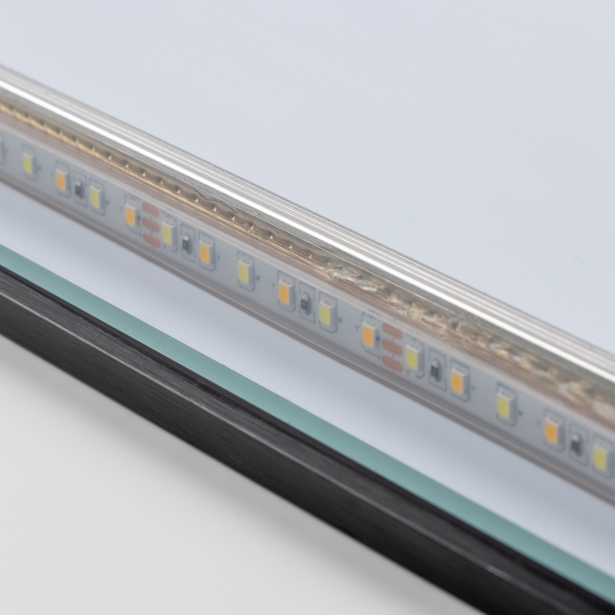 Brilagi - LED badeværelsespejl SUELLO LED/28W/230V 60x80 cm sort IP44 CRI 90 dæmpbart + CCT