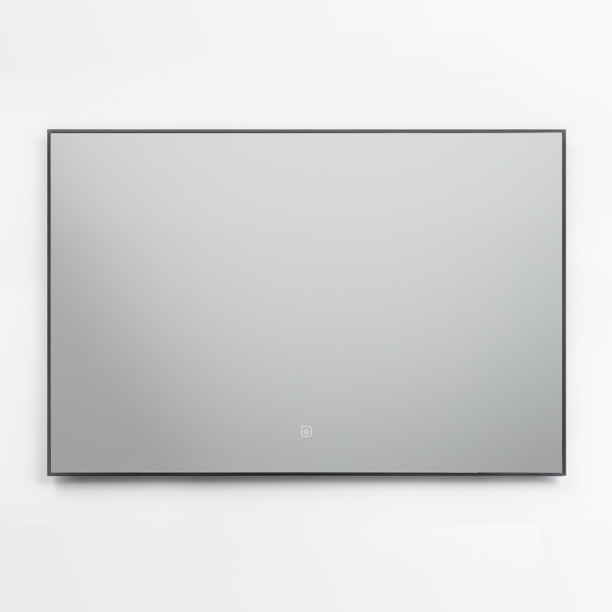 Brilagi - LED badeværelsesspejl SUELLO LED/30W/230V 60x90 cm sort IP44 CRI 90 dæmpbar + CCT