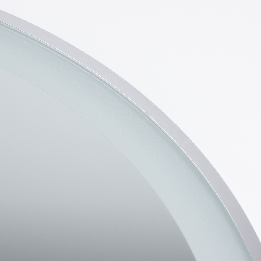 Brilagi - LED badeværelsesspejl TORINO LED/19W/230V Ø 60 cm sølv IP44 CRI 90 dæmpbart + CCT