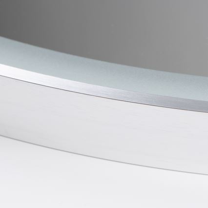 Brilagi - LED badeværelsesspejl TORINO LED/19W/230V Ø 60 cm sølv IP44 CRI 90 dæmpbart + CCT