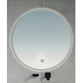 BRILAGI - LED badeværelsesspejl VENA SILVER LED/19W/230V Ø 60 cm IP44 CRI 90 dæmpbar + CCT