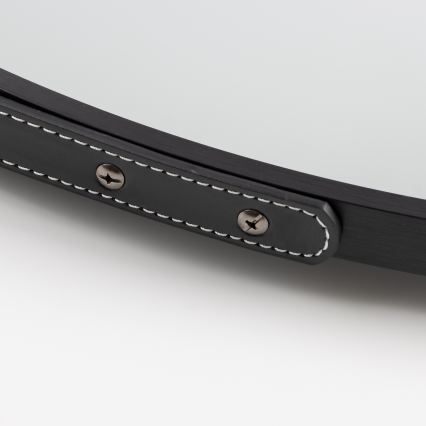 Brilagi - LED-badeværelsesspejl VERESE LED/19W/230V Ø 60 cm sort IP44 CRI 90 dæmpbar + CCT